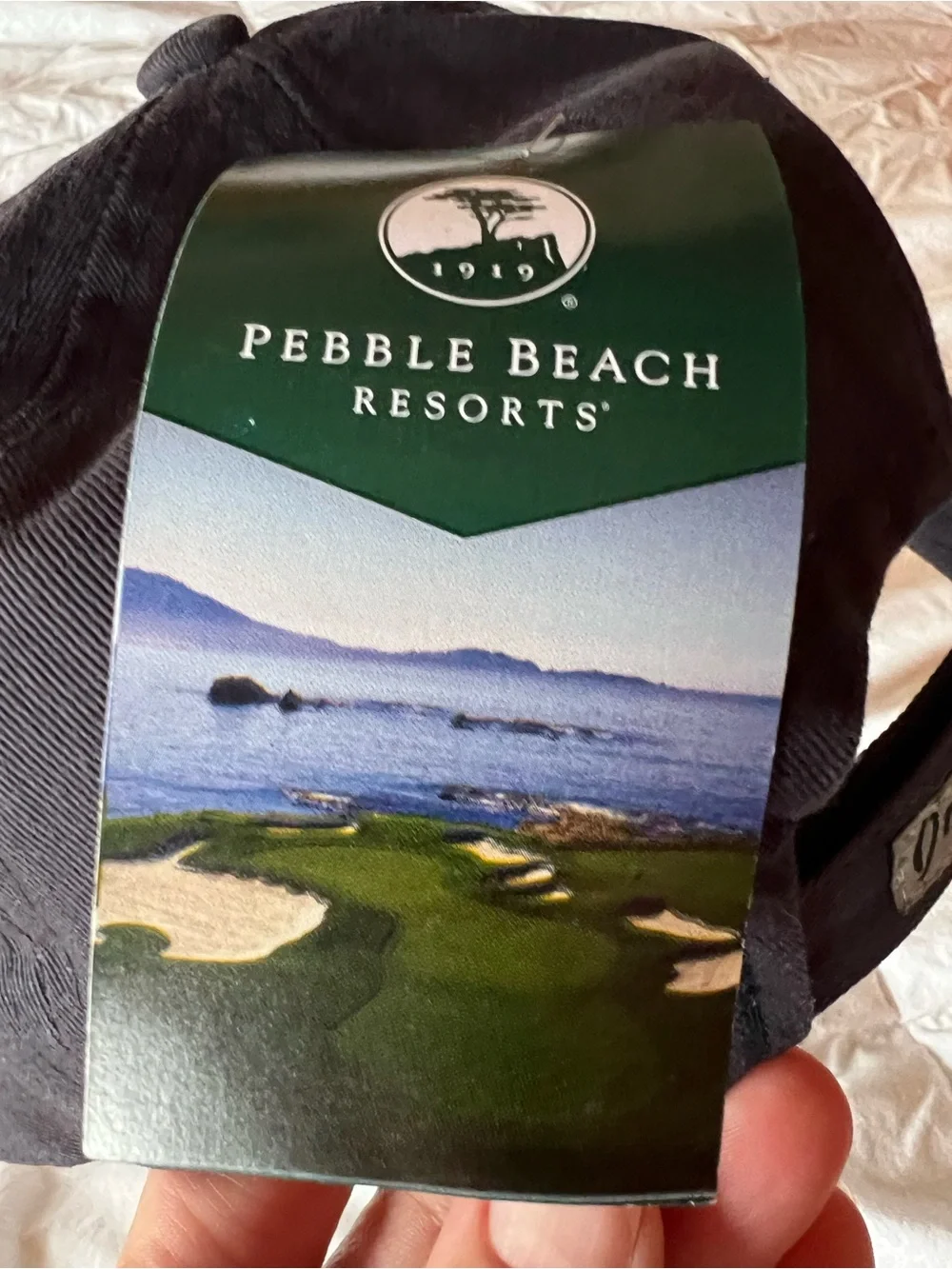 Pebble Beach Pro-Am 2009 Black  Cotton Baseball Cap